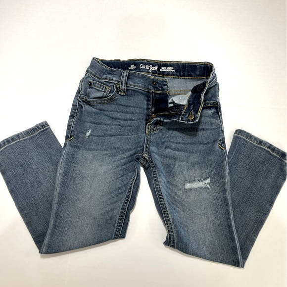 Cat & Jack Blue Classic Denim Jeans - Picture 3 of 5